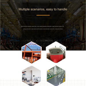 Máquina <span class=keywords><strong>de</strong></span> Pintura Eléctrica <span class=keywords><strong>de</strong></span> Alta Presión <span class=keywords><strong>de</strong></span> 60KW, Pistola <span class=keywords><strong>de</strong></span> Pulverización sin Aire, Modelo 405, Acero, 220V/110V - Product Image 5