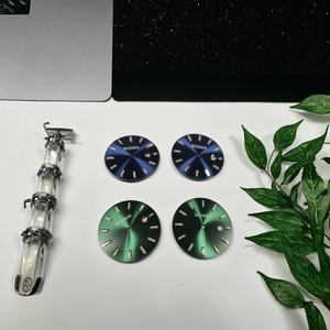 Esfera de Reloj OEM Personalizada de 28.5mm NH35, Esfera de Repuesto de Latón con Números Romanos Totalmente Luminosos, Accesorios Directos de Fábrica, Piezas de Reloj - Product Image 2
