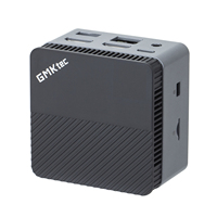 Mini PC Intel Celeron N5095 de 4 Núcleos y 4 Hilos, Estaciones de Trabajo, Mini Host, 8GB LPDDR4, 128GB SSD, Mini Computadora, Mini PC de Escritorio