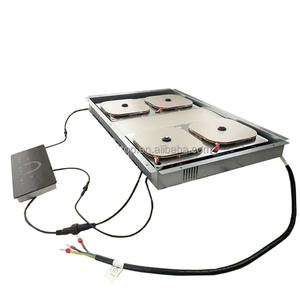 Placa de Inducción Integrada Invisible, Cocina de Inducción Eléctrica Magnética Oculta de Piedra Sinterizada para Uso Doméstico - Product Image 4