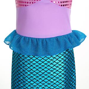 Disfraz <span class=keywords><strong>de</strong></span> <span class=keywords><strong>princesa</strong></span> sirena para niños, vestido <span class=keywords><strong>de</strong></span> Cosplay Ariel para fiesta - Product Image 3