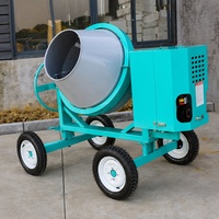 Bétonnière diesel mini haute performance avec moteur 6 CV, production de 5-6 m³/h, excellent rapport qualité-prix à vendre