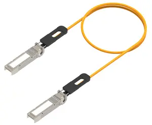 Venta al por mayor 100G QSFP28 a QSFP28 AOC cable MM OM3 cable óptico activo 3M 5m cable de conexión de fibra módulo transceptor óptico cargado