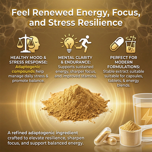 バルクゴールデンシール根エキス5%粉末（粘膜サポート用）GMP認証済み（短期有効期限） - Product Image 3