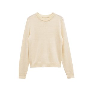 Femmes Vintage-Style 2025 automne nouveau décontracté mode Joker tricoté col rond rétro Chic pull à manches longues - Product Image 5