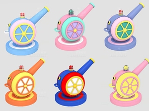 Aire de jeux intérieure commerciale pour enfants avec piscine à balles et canon Air Blaster pour écoles et maisons - Product Image 4