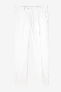 Produttore di abbigliamento da uomo <span class=keywords><strong>pantaloni</strong></span> chino in cotone dritto e sottile <span class=keywords><strong>pantaloni</strong></span> casual formale <span class=keywords><strong>lunghi</strong></span> <span class=keywords><strong>pantaloni</strong></span> <span class=keywords><strong>bianchi</strong></span> per uomo - Product Image 5