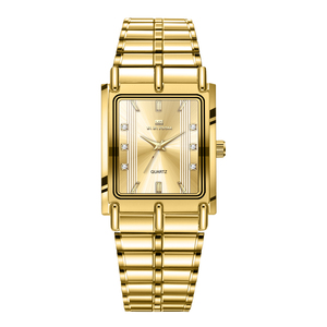 Montre à quartz carrée pour homme, acier inoxydable, étanche, classique, mode business, montre-bracelet - Product Image 2