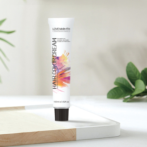 Crème Colorante Capillaire Professionnelle Sans Ammoniaque, Couvre les Cheveux Gris, Tous Types <span class=keywords><strong>de</strong></span> Cheveux, Haute Pigmentation, Vente en Gros - Product Image 1