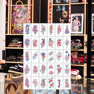 Personalizado Best Selling Personalizado Mulheres Corpo Do Tatuagem Etiqueta Novas Tendências Chinesas Tatuagem Temporária <span class=keywords><strong>Popular</strong></span> Produto Por Atacado - Product Image 4