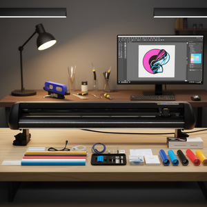 Plotter de corte de vinilo Vevor de 53 pulgadas con controlador USB para la creación de letreros y herramientas para cintas de vinilo - Product Image 2