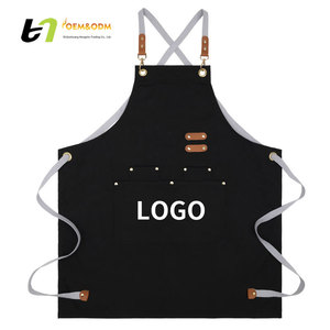 2025 OEM biểu tượng tùy chỉnh nhà bếp Tạp dề Heavy Duty dành cho người lớn thời trang hàn không thấm nước đầu bếp nấu ăn may mặc thợ cắt tóc có thể điều chỉnh dành cho người lớn - Product Image 1
