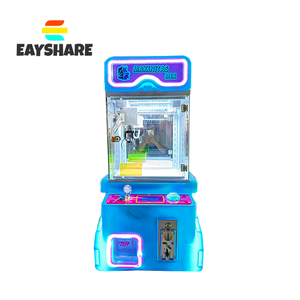 เครื่องเกมคีบตุ๊กตาหยอดเหรียญ EAYSHARE แบบมินิ พร้อมไฟกระพริบ สำหรับสวนสนุก เด็กอายุ 6 ปีขึ้นไป - Product Image 1