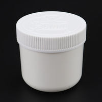 Pots en plastique HDPE 100ml et 200ml résistants aux enfants Récipient de vitamines et d'huile de poisson de qualité alimentaire avec utilisation de pilules et de liquides