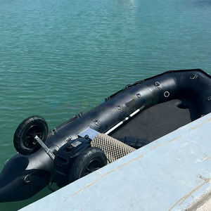 Bateau pneumatique avec support moteur, compatible avec les bateaux pneumatiques, bateau de pêche pneumatique pour la pêche, les loisirs, le divertissement, sûr, multi-chambres - Product Image 2