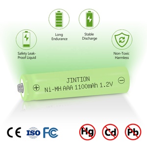 Batería de Ni-MH de Alta Temperatura AAA 1100mAh 1.2V, Baterías Recargables de Hidruro Metálico de Níquel, Baterías Aaa para Ratón y Teclado - Product Image 5