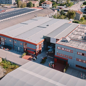 Extincteur à poudre sèche sans fluor de haute qualité EMME ANTINCENDIO IVB fabriqué en usine, 150 litres, avec roues en aluminium - Product Image 4