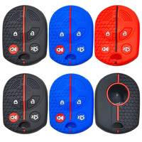 Porte-clés en silicone pour Ford Escape Fusion Mercury Edge Expedition Explorer V Eske Mustang Taurus pour Lincoln, étui pour clés