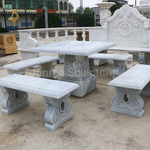Stile moderno in marmo panche commemorative pietra <span class=keywords><strong>di</strong></span> calce materiale <span class=keywords><strong>per</strong></span> giardino Hotel arredamento - Product Image 2