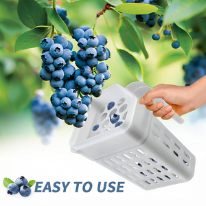 簡単に摘めるブルーベリー用プラスチック製ベリーピッキングツール、ブルーベリーピッカー（ブルーベリー収穫用） - Product Image 6