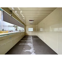 Casa Contenedor Modular Prefabricada de 2 Pisos y 40 Pies, 3 Dormitorios, Moderna Villa de Contenedores Marítimos, Estructura de Acero de Lujo