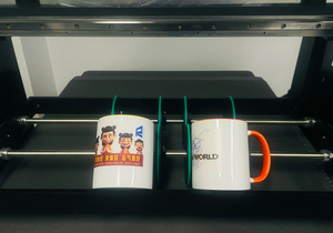 A1 A2 A3 A4 Kích thước UV phẳng máy in cho Mug gốm trường hợp điện thoại in ấn với đôi xp600 đầu in RC-6090Pro máy in UV - Product Image 4