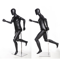 HM01-G-X Mannequin articulé réglable, modèle de présentation corps entier pour magasin de vêtements, vitrine de vente au détail