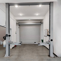 Pont élévateur professionnel à deux colonnes pour véhicules, type portique robuste, 4000kg 5000kg 6000kg, à plancher libre, avec déverrouillage électrique et hydraulique