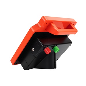 Energizador <span class=keywords><strong>de</strong></span> Cerca Eléctrica Solar <span class=keywords><strong>de</strong></span> 0.3J con Batería Integrada, <span class=keywords><strong>Cargador</strong></span> <span class=keywords><strong>de</strong></span> Cerca Portátil Recargable para Ganado - Product Image 3