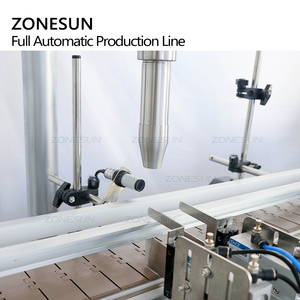 ZONESUN Máy Tính Để Bàn Tự Động Nhỏ Chai <span class=keywords><strong>Jar</strong></span> Auger Sữa Gia Vị Mực Cà Phê Bột Tinh Đóng Nắp Và Ghi Nhãn Dòng Máy - Product Image 2