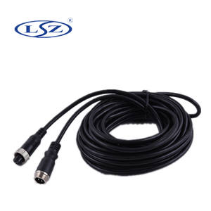 Кабель авиационный LSZ, 4-контактный, для мониторинга систем электропитания в автобусах, такси, грузовых поездах, длиной 5 м, 3 м, 8 м, 10 м, 15 м, 20 м, для удлинения проводки. Хит продаж. - Product Image 1