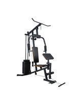 Équipement de musculation à domicile, machine d'entraînement multi-stations avec pile de poids, entraînement complet du corps, équipement de fitness avec lat pulldown