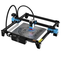 Machine de gravure laser 3D CNC de haute précision 5,5 W pour la découpe de métal, de bois, de plastique et le bricolage