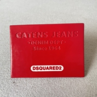Logo de marque de luxe personnalisé découpant des patchs en cuir 3D TPU Patch en cuir suédé Patch en relief pour jean