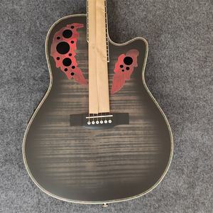 China fábrica <span class=keywords><strong>precio</strong></span> al por mayor color ovación <span class=keywords><strong>guitarra</strong></span> acústica eléctrica con pastilla - Product Image 2