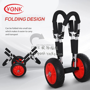 Yonk Y07020 <span class=keywords><strong>Chariot</strong></span> de <span class=keywords><strong>transport</strong></span> à pagaie debout simple <span class=keywords><strong>Chariot</strong></span> SUP en aluminium léger avec personnalisation OEM - Product Image 4
