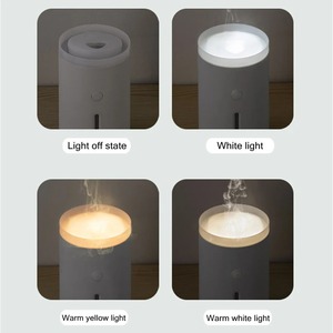 เครื่องเพิ่มความชื้นในอากาศแบบอัลตราโซนิก รูปทรงแมงกะพรุน พร้อมพอร์ต USB พกพาสะดวก ใช้กับน้ำมันหอมระเหย พร้อมไฟอุ่น - Product Image 5