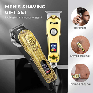 ワイヤレスバリカン＆ヘアトリマーセット（プラスチックハンドル、サロン用） - Product Image 5