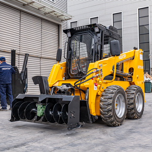 HTS50 Skid Steer <span class=keywords><strong>Loader</strong></span> Avec Souffleuse À Neige Diesel Sur Chenilles Petit Mini Skid Steer <span class=keywords><strong>Loader</strong></span> Track Skid Steer <span class=keywords><strong>Loader</strong></span> Ce Epa Home Garden - Product Image 1