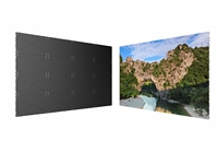 Écran LED mural intérieur ultra-clair, ultra-fin, couleur intégrale, P1.25, rapport 16:9, 4K, taille du cabinet 600*337.5mm