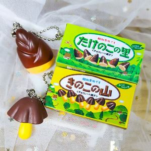 Juguetes Clásicos Nuevos y Exóticos: Colgantes de Chocolate con Simulación de Explosión Transfronteriza, Miniatura de Montaña de Hongos y Brotes de Bambú - Product Image 3