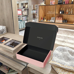 Hộp bìa cứng gấp xếp dạng máy bay bán buôn, in logo tùy chỉnh và mẫu giấy miễn phí để đóng gói vận chuyển - Product Image 1