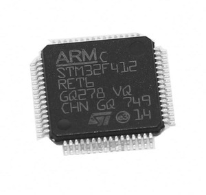 Composants électroniques neufs et originaux, microcontrôleur IC, circuits intégrés MCU LQFP-64 STM32F412RET6 - Product Image 1