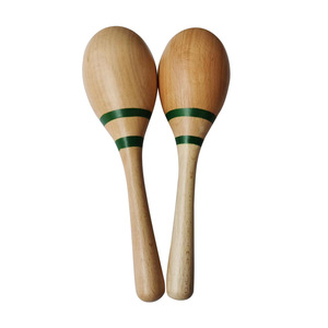 Maracas en bois de qualité supérieure pour adultes, instrument de musique, shaker, jouet de percussion, idéal pour les fêtes, vente en gros - Product Image 5