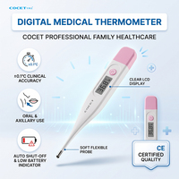 Haute qualité pas cher ménage LCD affichage thermomètre numérique fièvre thermomètre de température corporelle pour aisselle orale