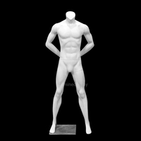 Mannequin à main interchangeables, en fibre de verre, affichage café or, sans tête, hauteur 173cm