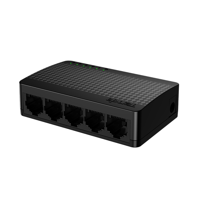 Tenda SG105M 5-Port Gigabit Ethernet Plug-and-Play 10/100/1000Mbps Desktop Switch 10Gbps Capacity Stackable Stock