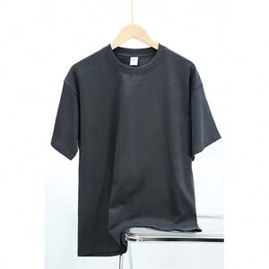 เสื้อยืดแขนสั้นผ้าฝ้ายหนาสำหรับผู้ใหญ่240กรัมเสื้อยืดโอเวอร์ไซส์ออกแบบได้ตามต้องการสำหรับฤดูหนาว - Product Image 5