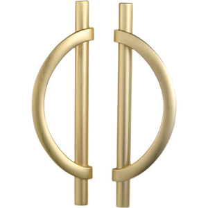 Poignées de meuble <span class=keywords><strong>en</strong></span> D, entrecentres 96/128 mm, pour hôtels, clubs, salles d'exposition, supermarchés, centres commerciaux, appartements et sites sportifs - Product Image 1