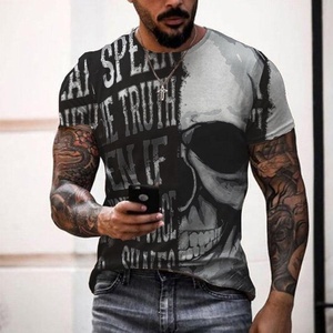 Street Fashion Summer Casual Loose Sports Style <strong>3D</strong> <strong>Printed</strong> Short Sleeve <strong>T</strong> <strong>Shirt</strong> - Product Image 3